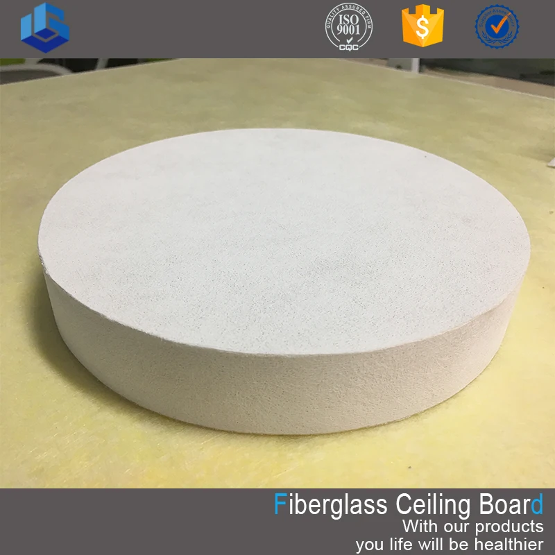 
Waterproof Acoustic Fiber Glass Wool false ceiling sheets for stadium 