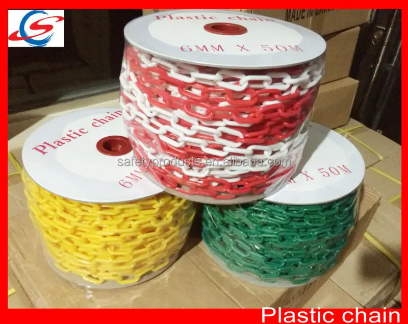 road safety 3mm plastic chain