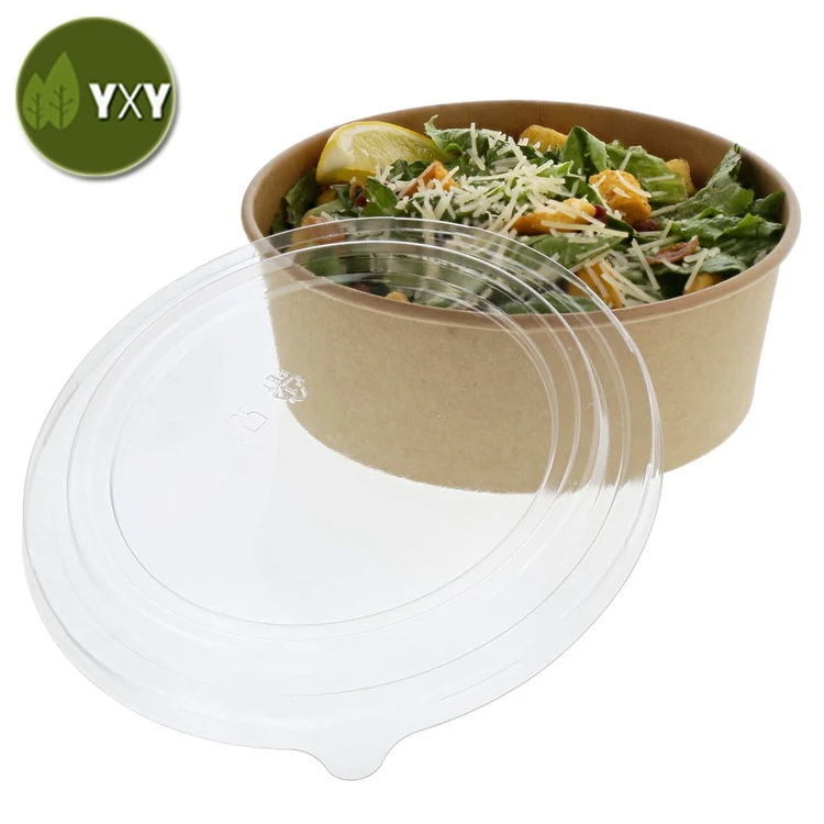 100% Food Grade Large Size 48oz 1500ml Paper Soup Bowls
