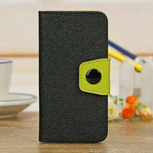 цена фабрика высокое качество pu кожаный бумажник чехол для iphone 5c