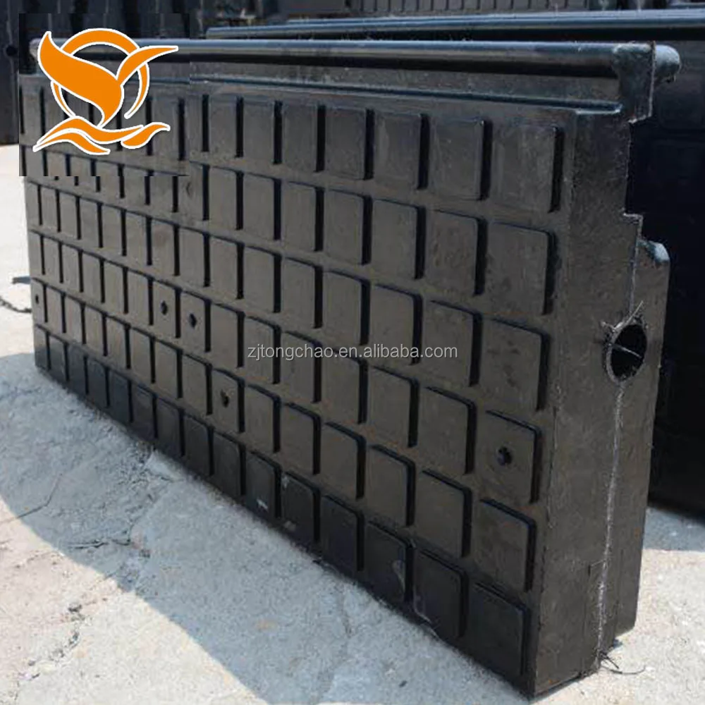 2018 railway track grooved rubber sole railroad rail crossing plate