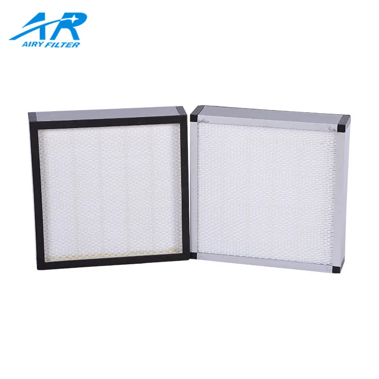 High Efficiency  Minipleated Hepa Filter  In Cloth