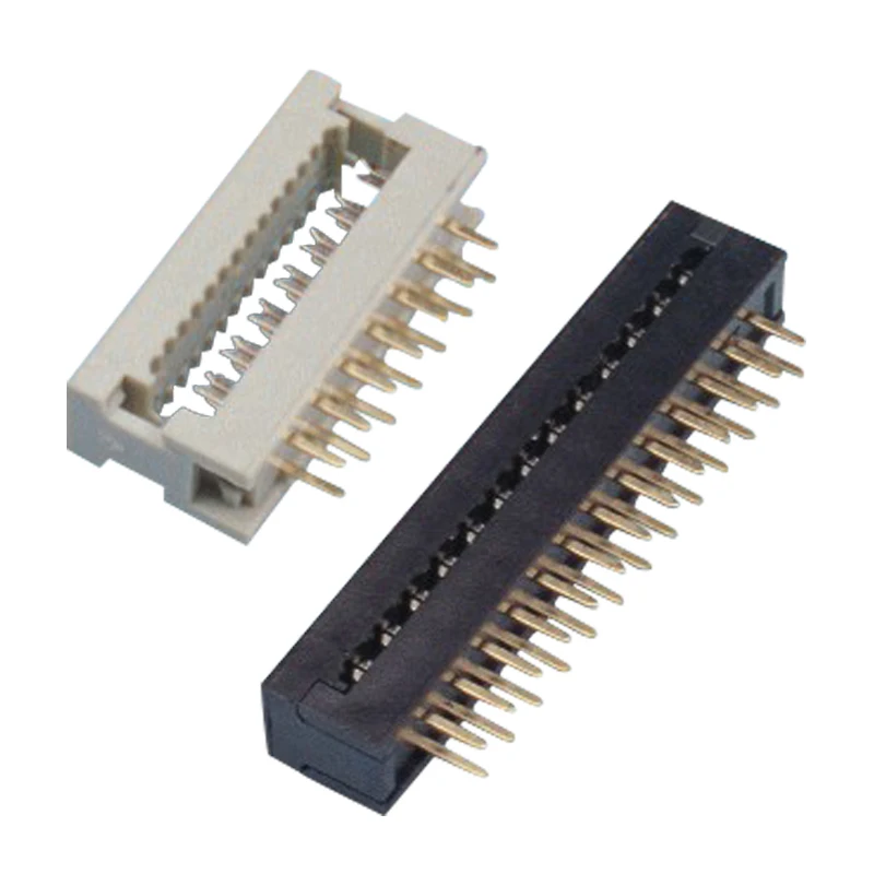 6 8 10 12 14 16 18 20 22 24 26 30 34 40 44 50 60 68 pin CE ROHS 2.54mm IDC connector