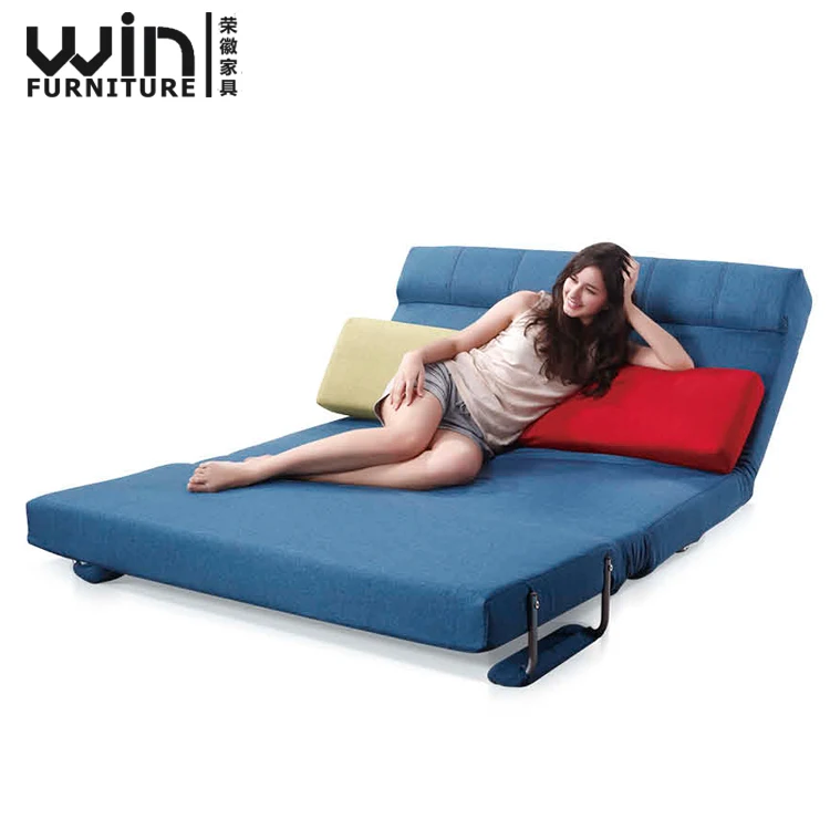 Hot sale nordic style fabric sofa cum bed price