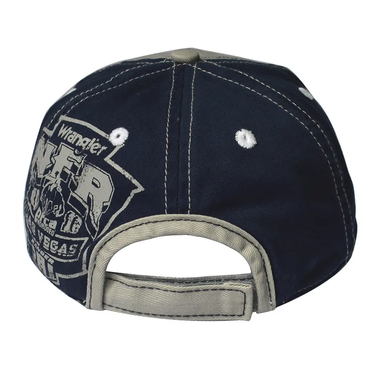 Custom Made Floral Retro Hats with Embroidery Printing Logo Washed 5 Panels Baseball Caps Small Order Acceptable to Custom Hat