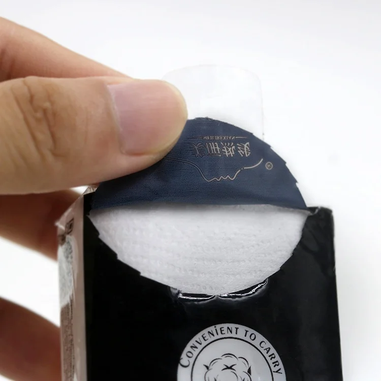 Лидер продаж 2019 года, хорошо впитывающая воду карманная салфетка для лица из растительного волокна, салфетка для лица