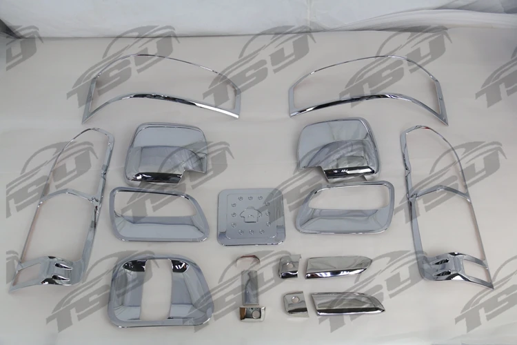 High Quality Chrome Accessories Full Kit For Toyota Hiace 2016