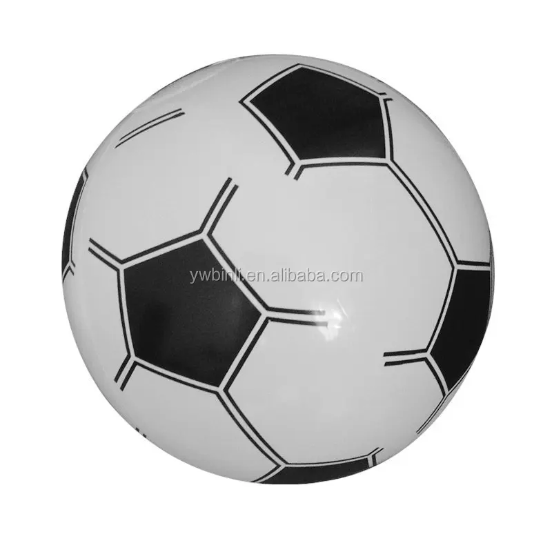 14 inch inflatable soccer ball for beach air football   CE and EN71