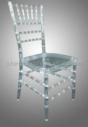 
clear wedding chiavari crystal polycarbonate chair 