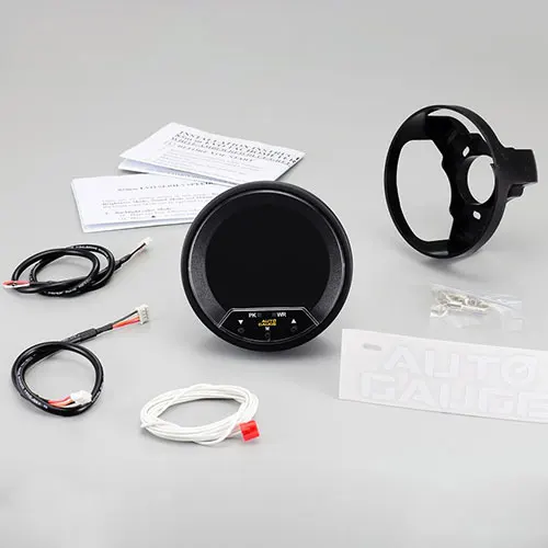 Light Weight Colored 85mm Digital Auto KMH MPH  Speedometer