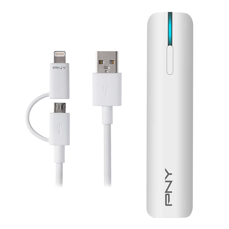 Portable Phone Charger Lipstick Power Bank 2200mAh Cylinder Tube Powerbank Power Supply