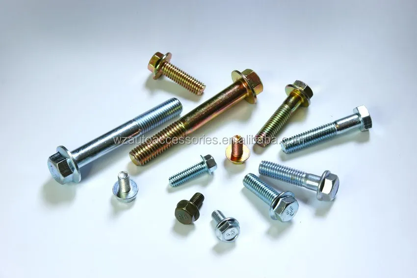 
M8X30 high tensile serrated hexagon head flange bolts 
