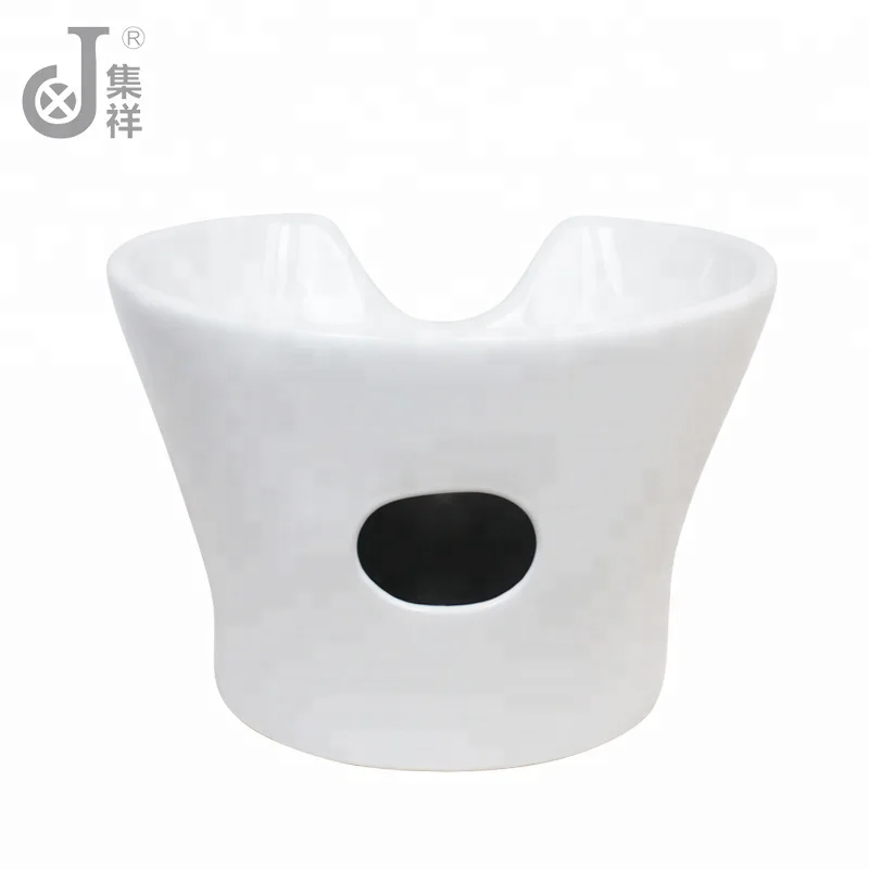 JXSY01 Salon Types Of Wash Basins Ceramic Backwash Basins For Hairdresser