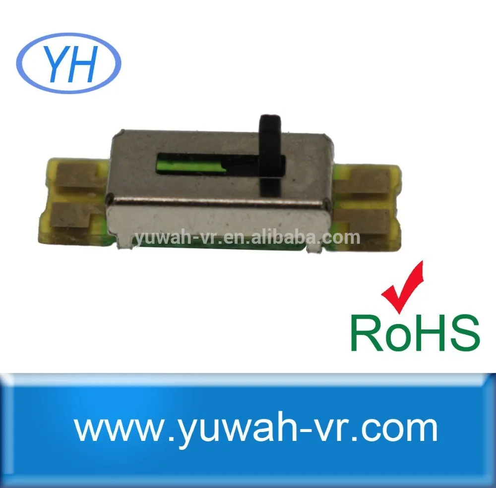 5 мм 100 К Ом Один Gang пластиковый рычаг углеродной пленки микро-миниатюра потенциометра слайд