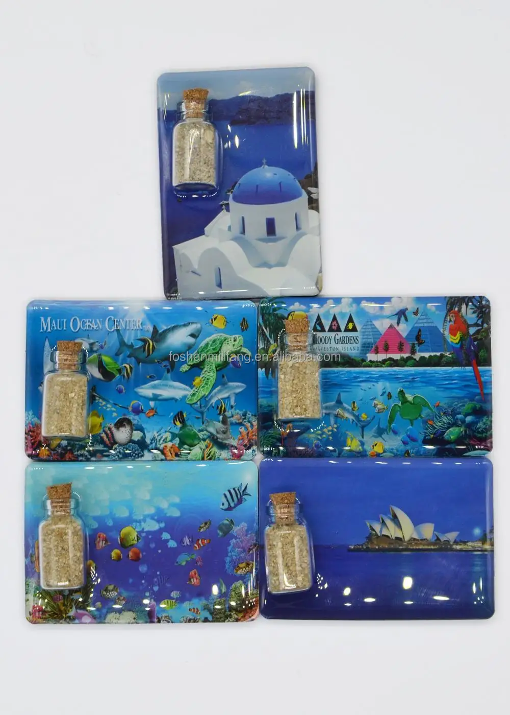 Китайский завод, бутылка для дрифта, туристический сувенир, магнит на холодильник, эпоксидный магнит на холодильник