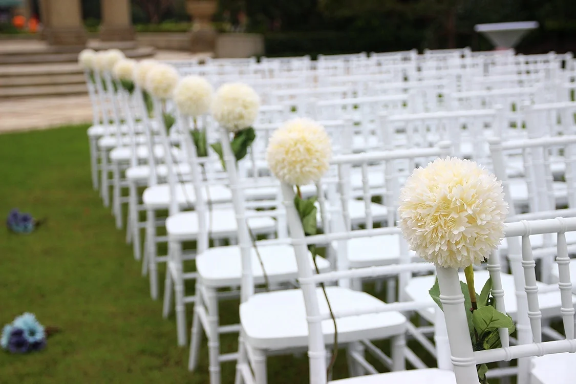 wholesale classic sillas monobloc white chiavari tiffany chair