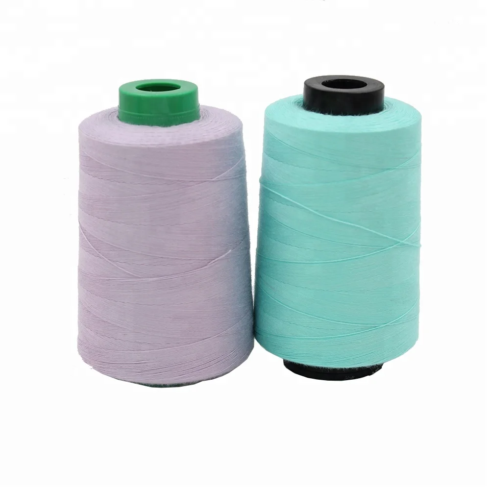 Массовая Dyeable промышленных швейных Dyeable хлопка поли Core прядения нити