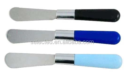 
White Plastic Handle Butter Knife 