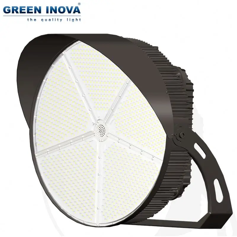5 beam angle 1200w high brightness  led sports ceiling light fixture floodlight led 1200w