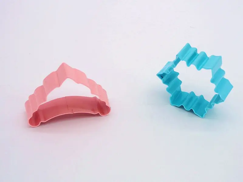 Лидер продаж на Amazon, набор печенья с красочными снежинками и короной для принцессы