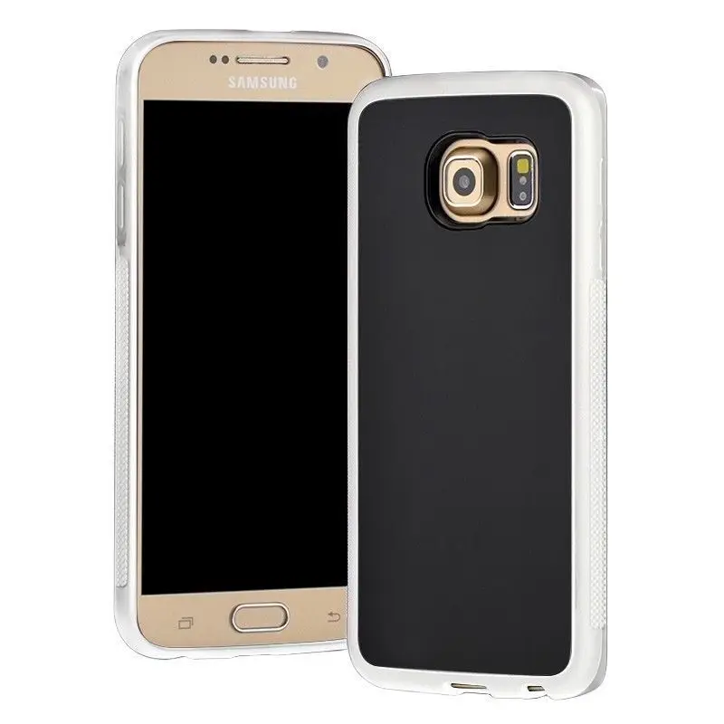 Anti gravity Plastic Magical Nano Suction Adsorbed Phone Case Back Cover Shell For Samsung Galaxy S5 S6 S7 edge Note 4 Note 5