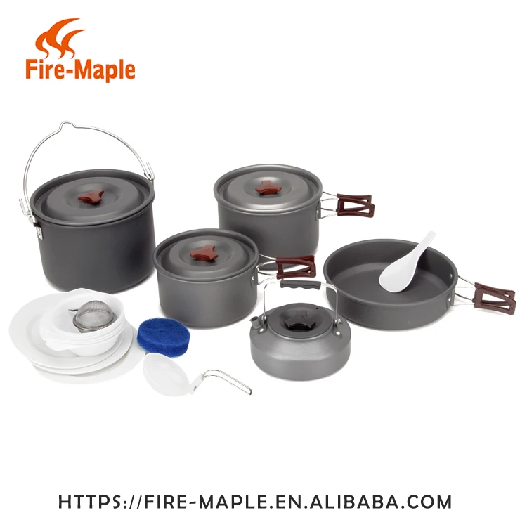 
FIRE MAPLE FMC-212 Aluminum Cookware Set Suitable for 6-7 Persons Masterclass Premium Cookware 
