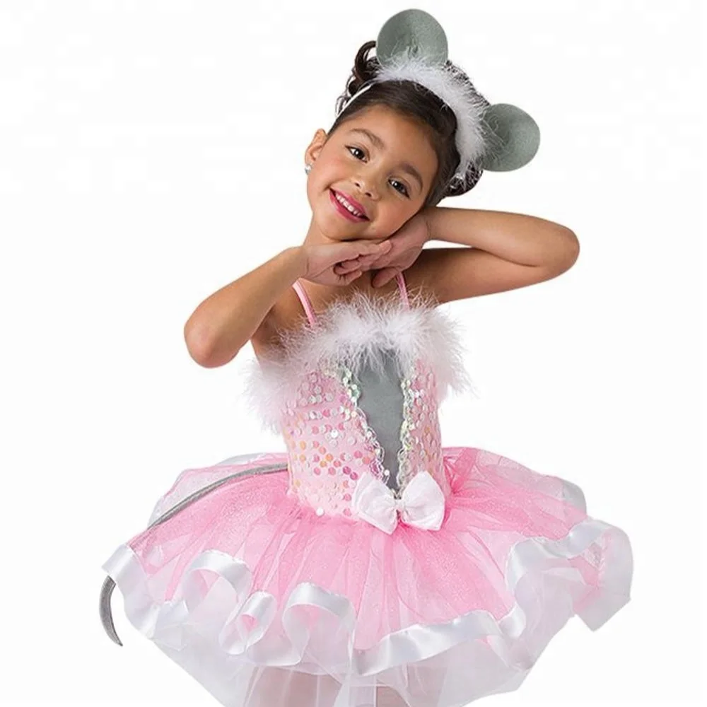 baby girls fantasy costumes ballet tutu mouse performance stage ballet dress western modern dance wear