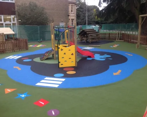 Hot Sale Cheap Rubberized EPDM Flooring for Kids Play Area