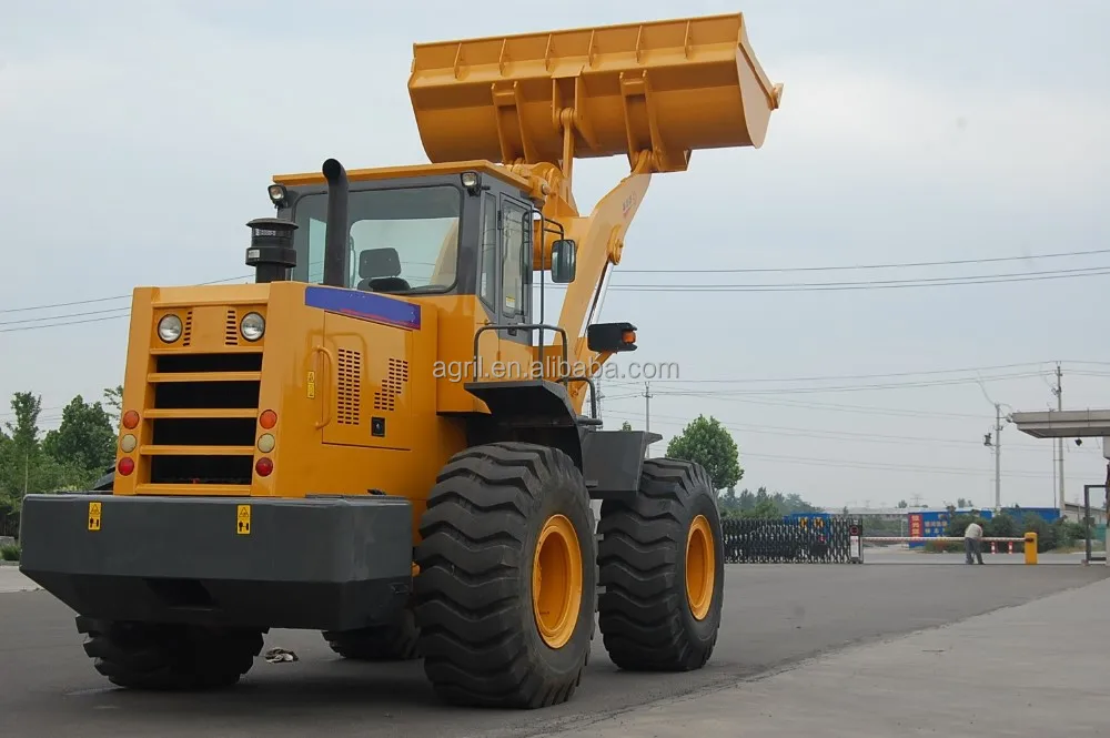 top quality hydraulic 5 ton wheel loader ZL50F zL956 with CE and cumminsengine joystick