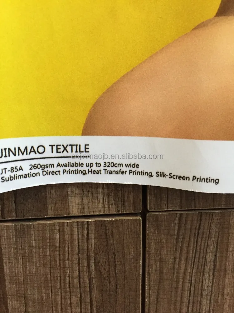 
Popular good quality digital printing sublimation textile for indoor light-box backlit 260 gsm 
