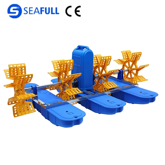2HP/1.5KW Paddle Wheel Aerator Fish Pond Aerator Floats Shrimp Farming