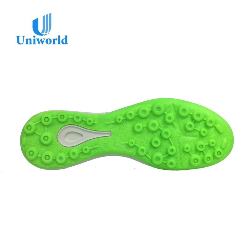 Wholesale New Design Zapatos De Futbol Soccer Shoe Sole Rubber/Tpr Outsoles