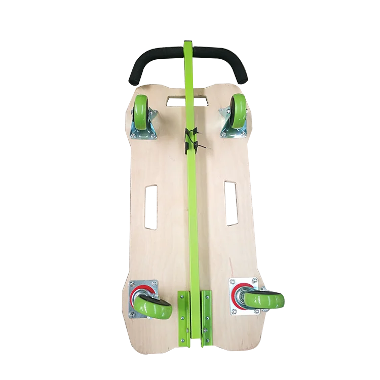 
Outdoor wooden foldable plant dolly 