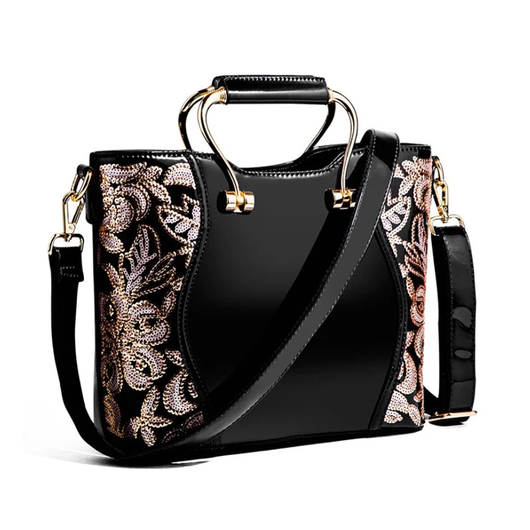 China factory 2020 Hot sale PU leather designer hand bag ladies