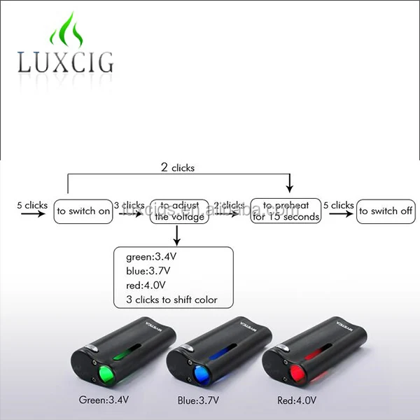 Hot Selling Mystica Vape Mod with 650mAh Battery G2 tank and Quartz wax atomizer 2 in 1 Vape set