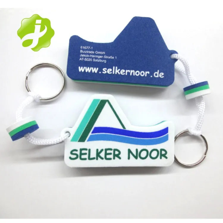 promotion eva floating keychain