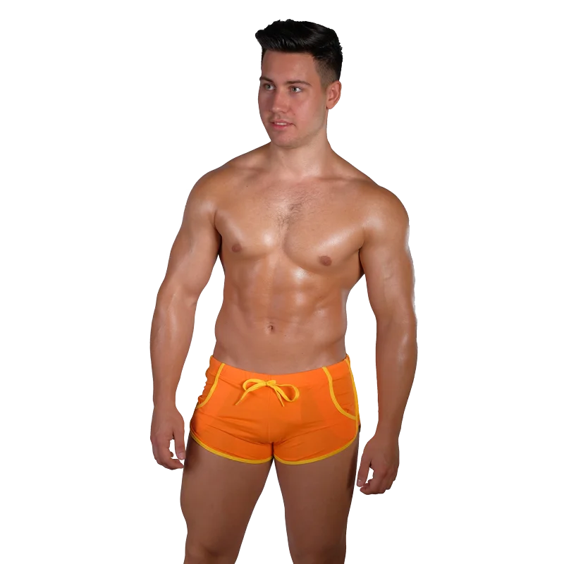 Online shop china Multiple colors spandex Beach shorts custom mens swimwear briefs