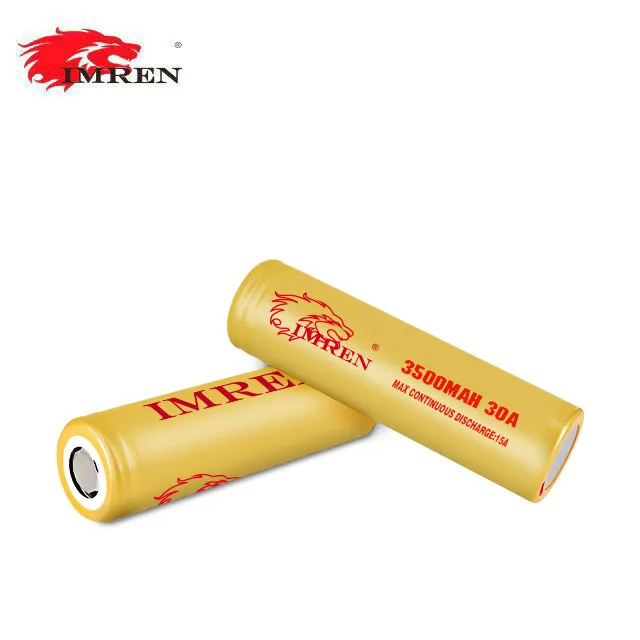 Bestseller IMREN 18650 3500mAh 30A Deep Cycle  imr batteries