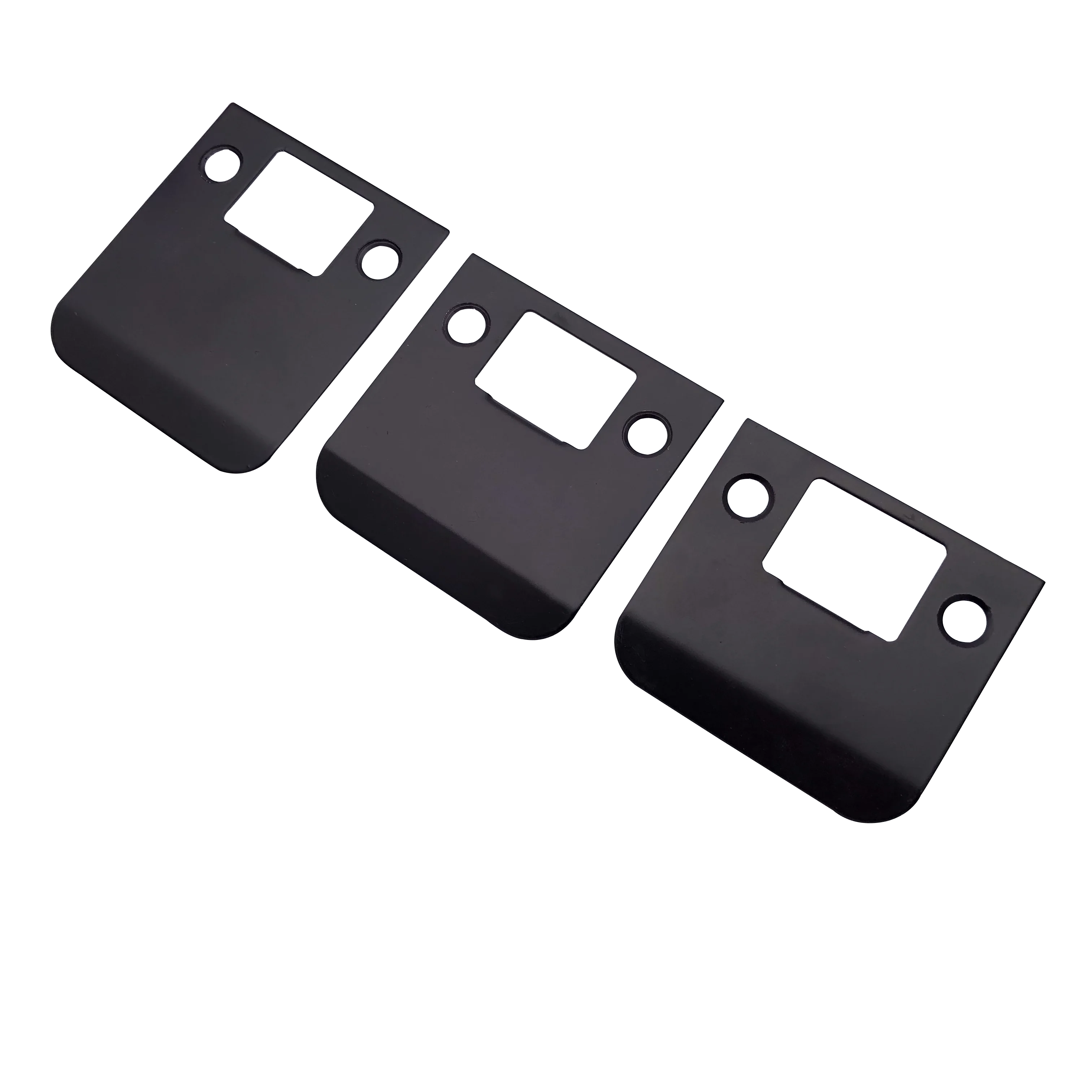 Replacement extended lip strike