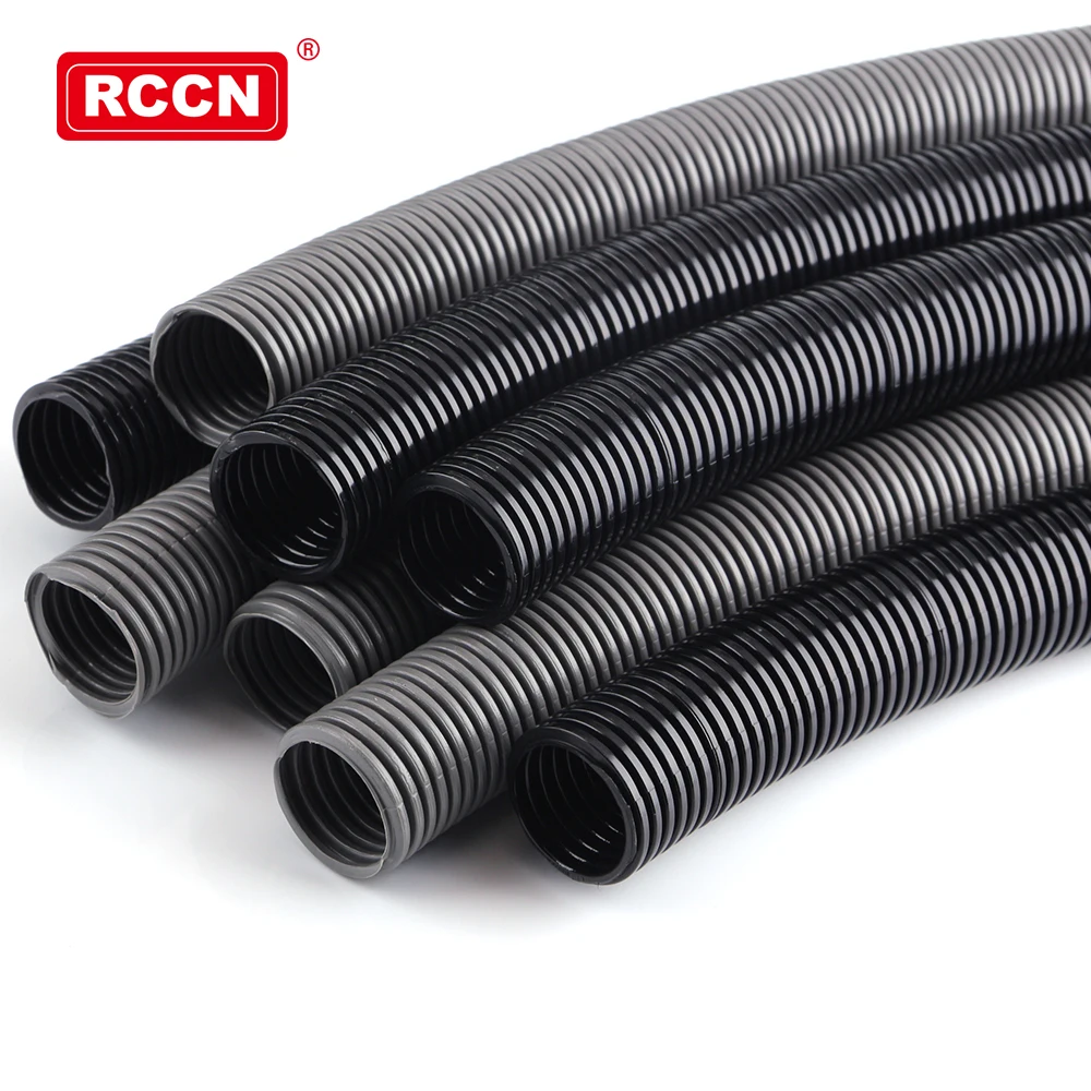 
High Quality Pvc Slotted Flexible Corrugated Electrical Conduit Pipe 