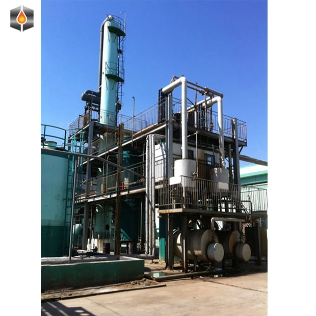 
Good quality continuous waste plastic/tyre pyrolysis oil plant used cooking oil making biodiesel equipment 