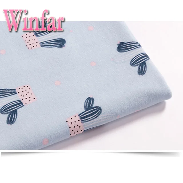 New design Factory Price Custom korean cotton spandex knit fabric