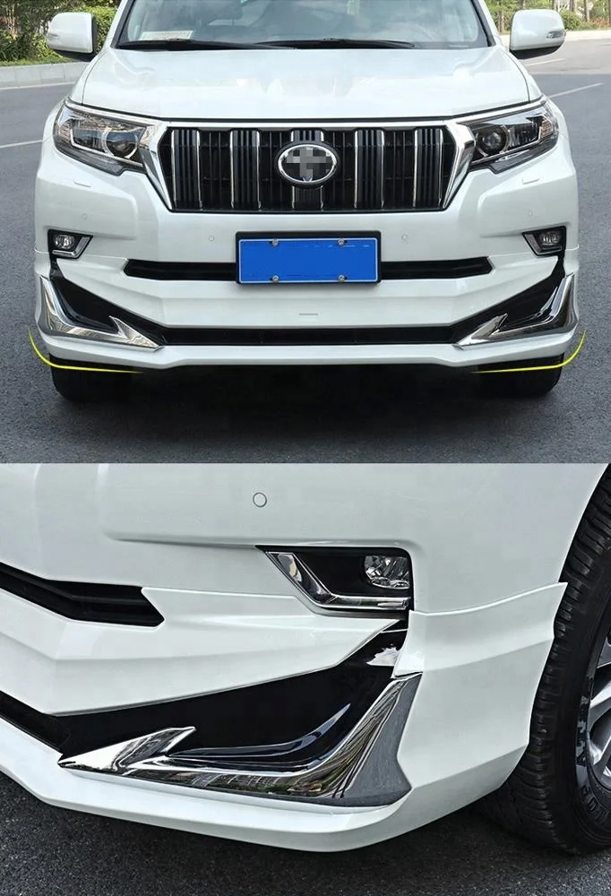 Комплект чехлов для переднего и заднего бампера OE Toyota Prado 2018