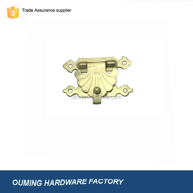 Wholesale Brass Plated Jewelry Box Lock Hardware Lock