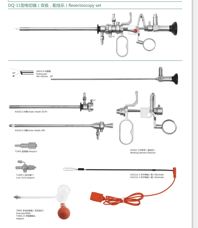  Медицинская урология набор биполярных ресэктоскопов/Хирургическая ресэктоскопия storz
