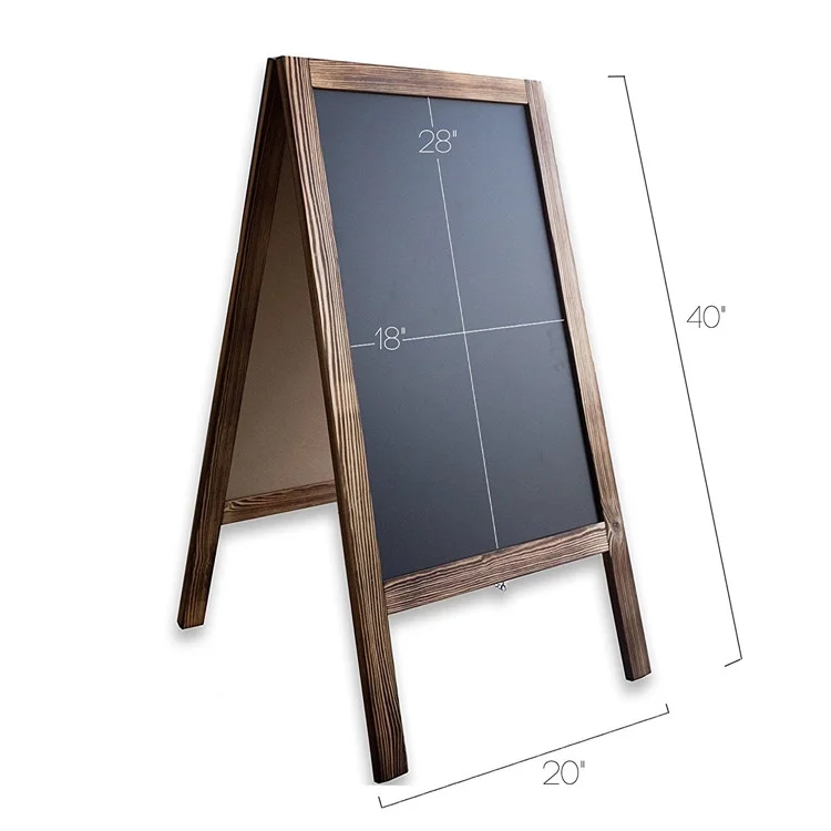 Vintage Style Stand Signs Easel Chalkboard Wooden Mini Blackboard