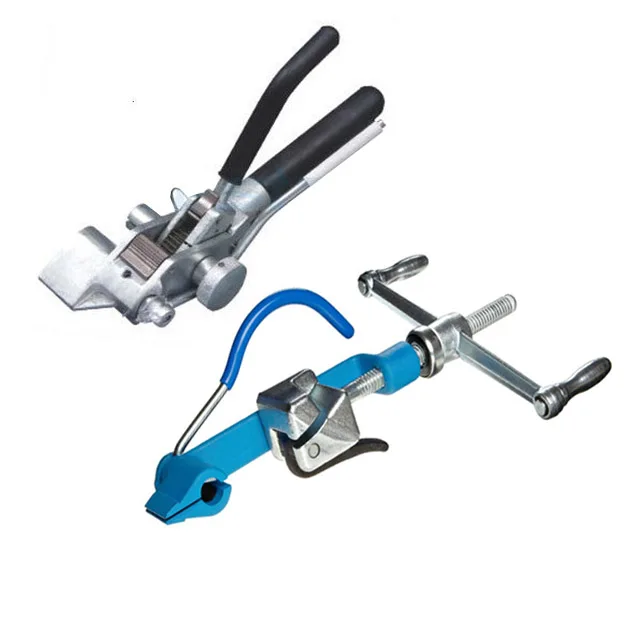 screw type manual strapping packing tensioner stainless steel banding tool for cable ties