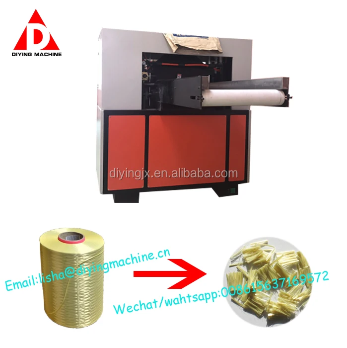 Blade Cutting Width 1000mm PLC Control Carbon Fibre,Fibreglass,PP stable Fibre,Polyester Yarn Cutting Chopping Machine