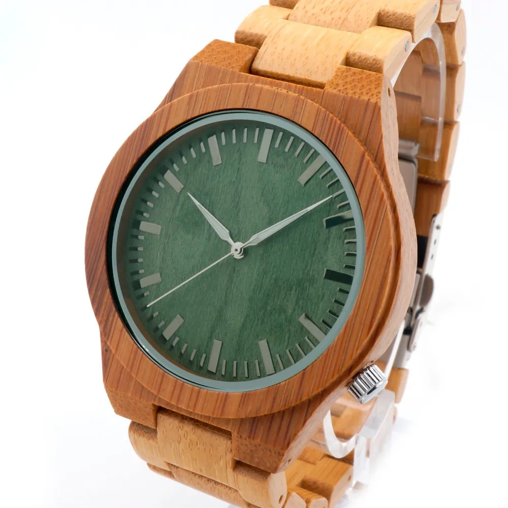 For Mens Womens Custom Designer Watches Luxury Bamboo Wooden Watch Box Arrival Wood in Round Bamboo 2017 New Fashion Watches
