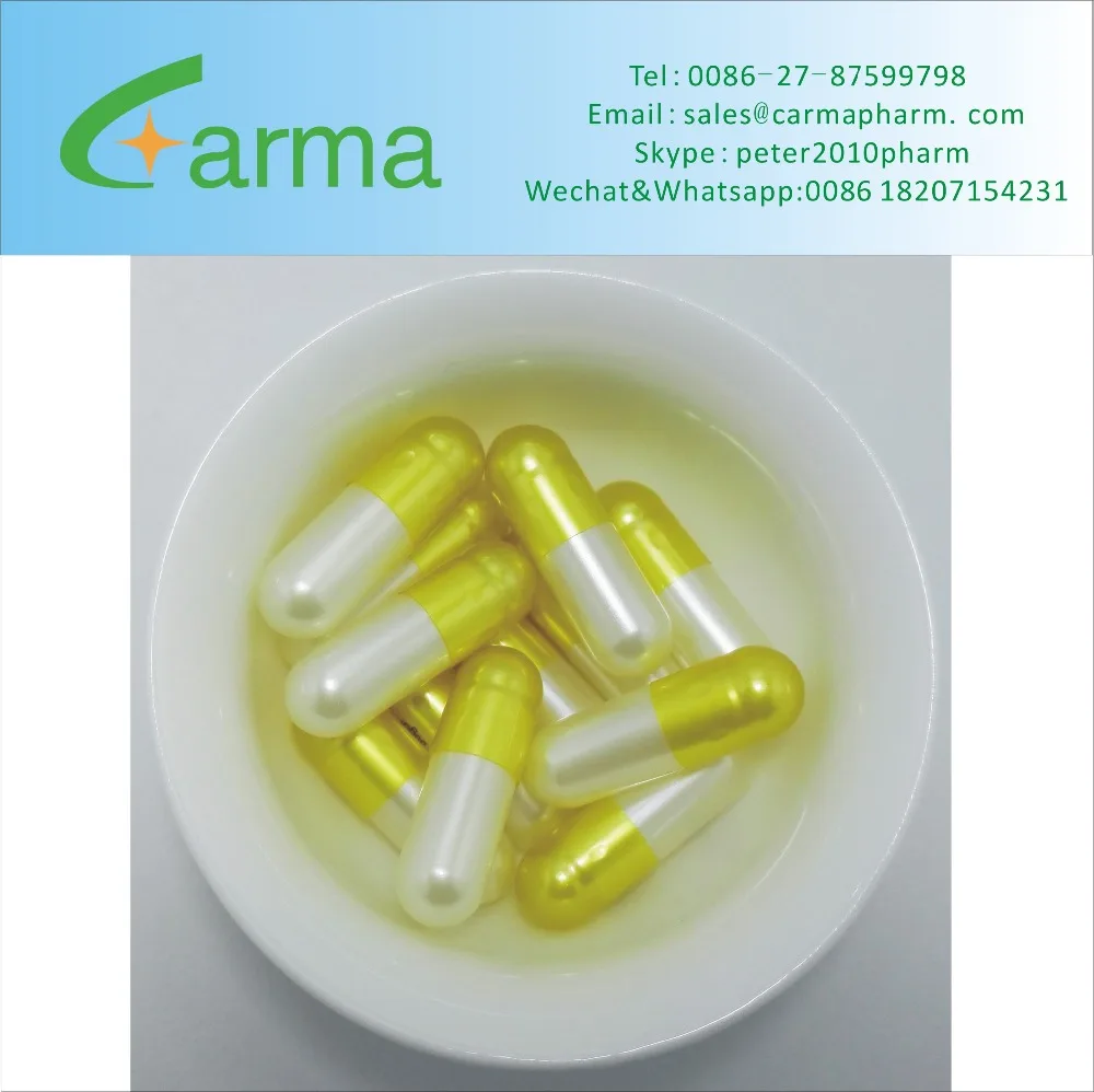 Customized Colorful Shining Empty Pearl Capsule